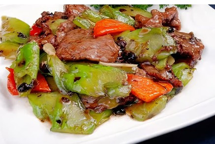 Beef in Black Bean Sauce