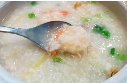 Porridge with Prawn