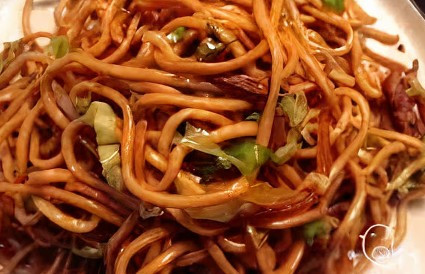 Fried Noodles with Chicken