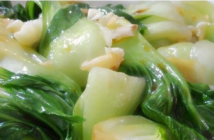 Pak Choi with Garlic