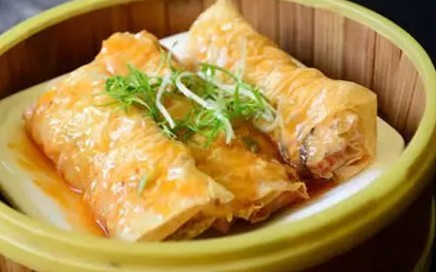Bean Curd Skin Roll and Pork