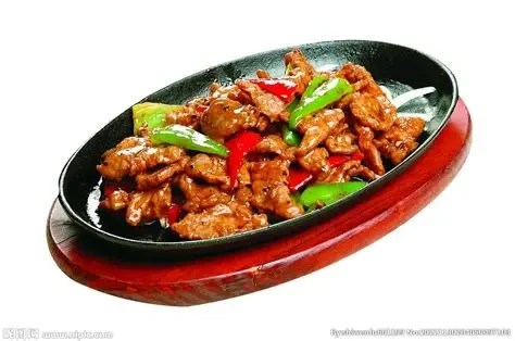 Sizzling Beef with Black Pepper