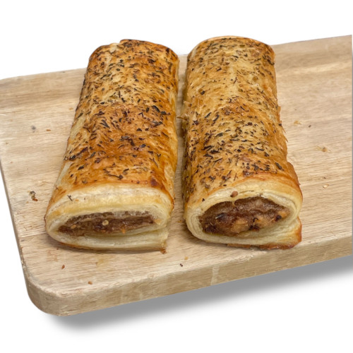 Garlic and Cheese Sausage Roll