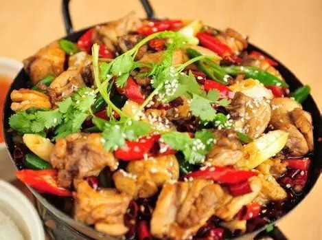 Chicken Hotpot with Chilli sauce