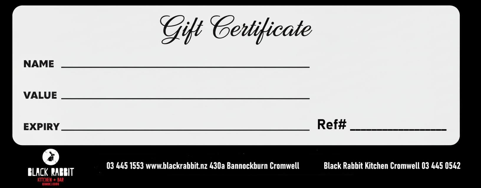 150.00 Gift Voucher